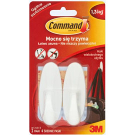Haczyki Command 2szt. + 4 paski, 1,3kg, 17081